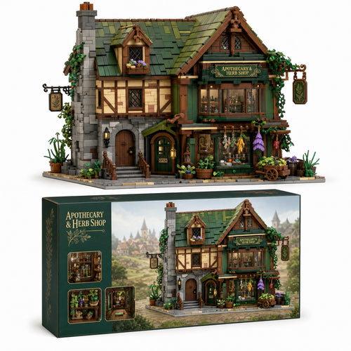 Apothecary & Herb Shop brick set
